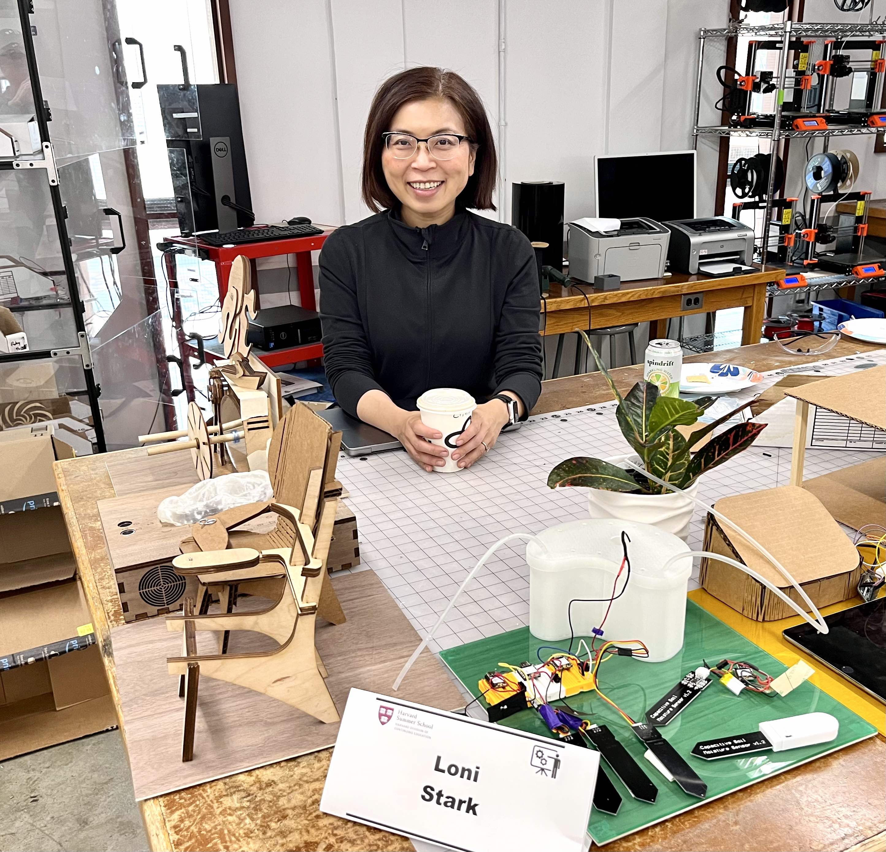 Final Day of Digital Fabrication Exhibit at Harvard.